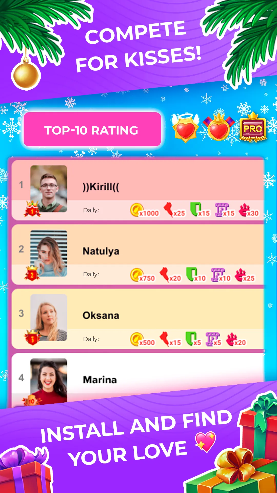 Kiss Me: Kissing Games 18+ | Indus Appstore | Screenshot