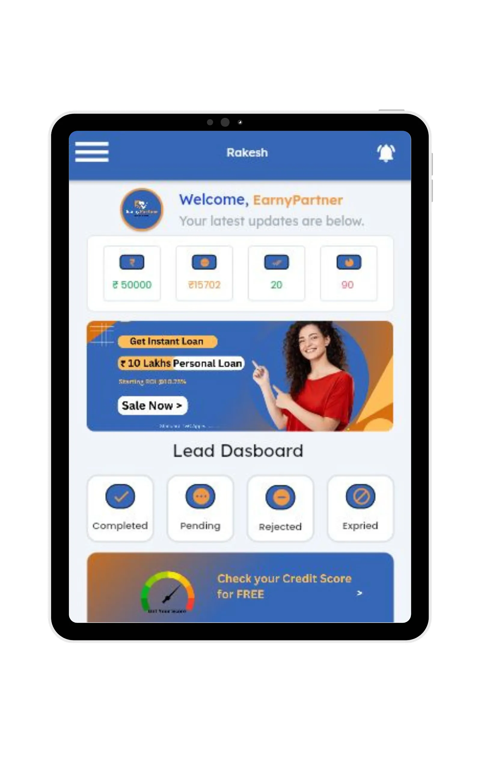 EarnyPartner | Indus Appstore | Screenshot