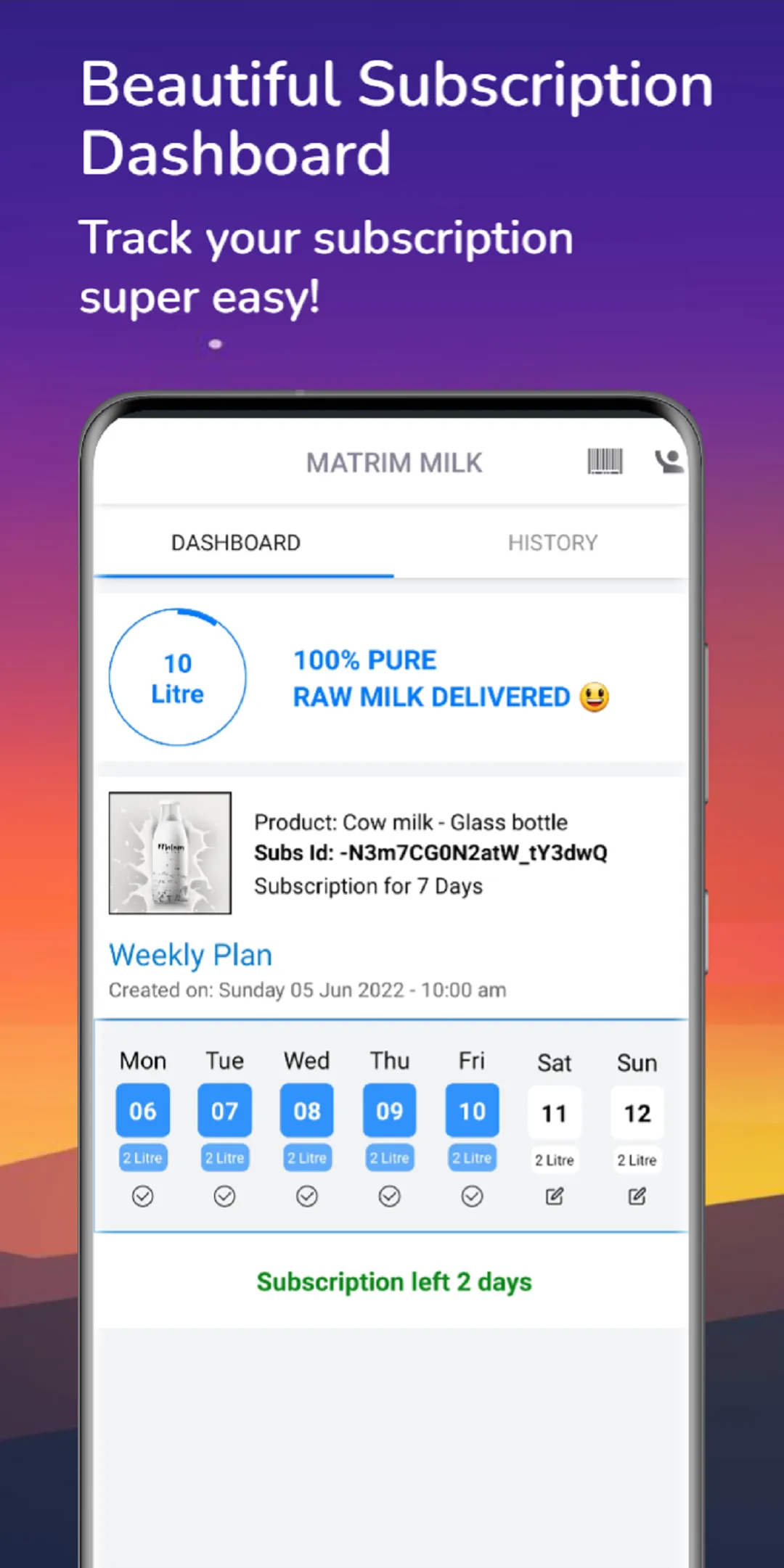 Matrim Milk: Milk Delivery App | Indus Appstore | Screenshot