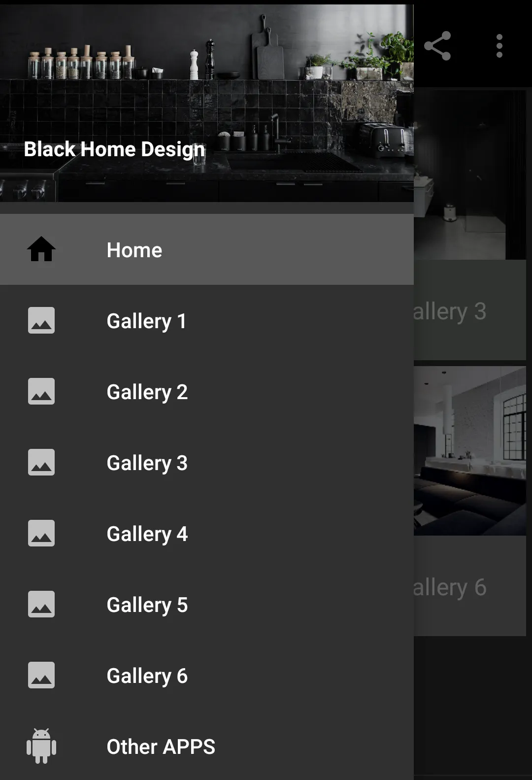 Black Home | Indus Appstore | Screenshot