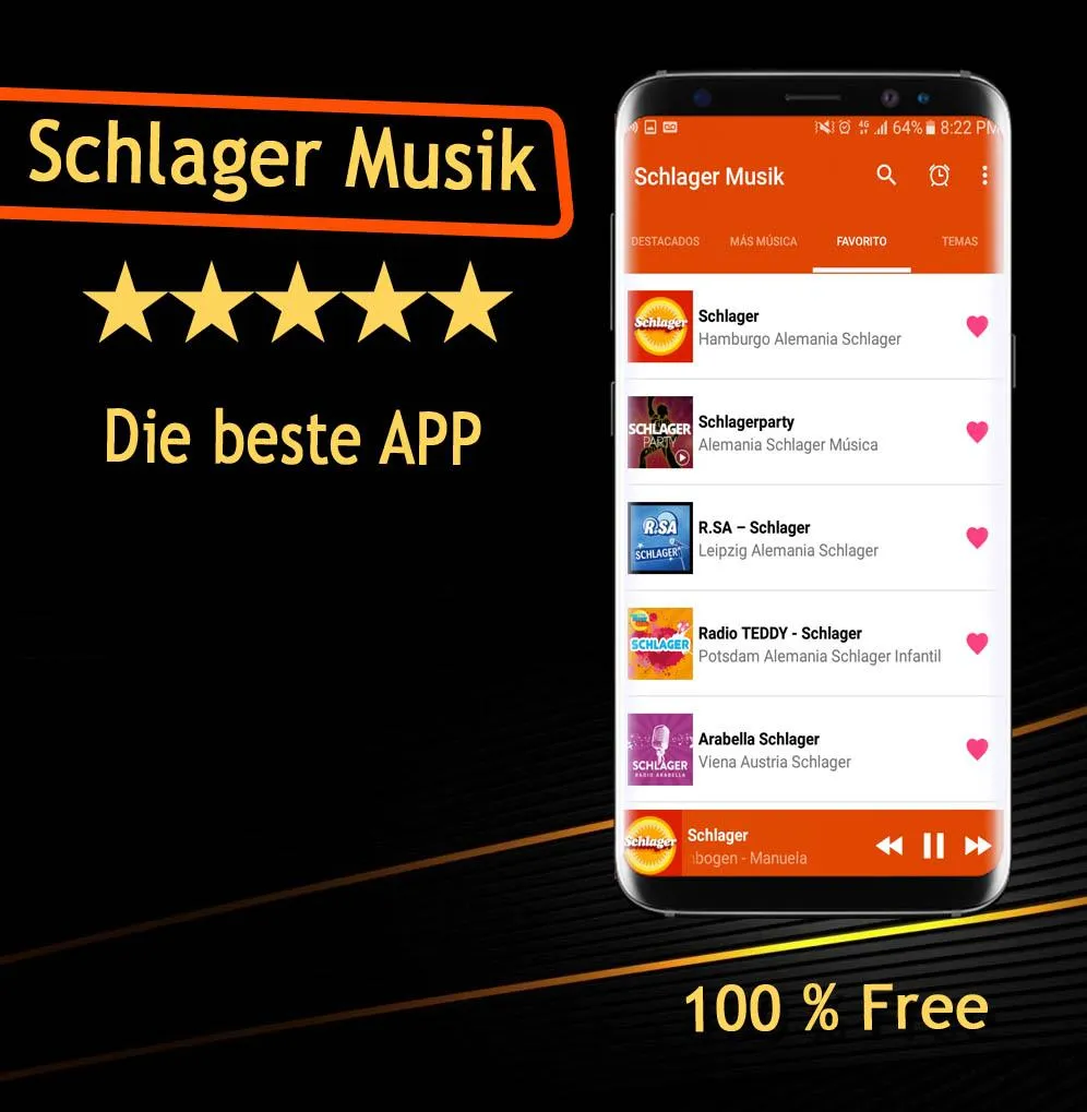 Schlager Music | Indus Appstore | Screenshot