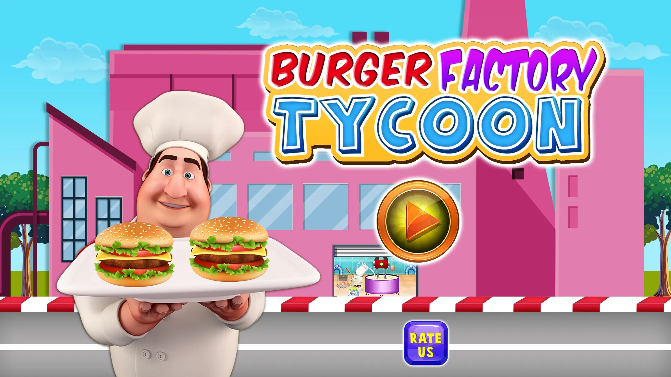 Burger Factory Tycoon Chef | Indus Appstore | Screenshot