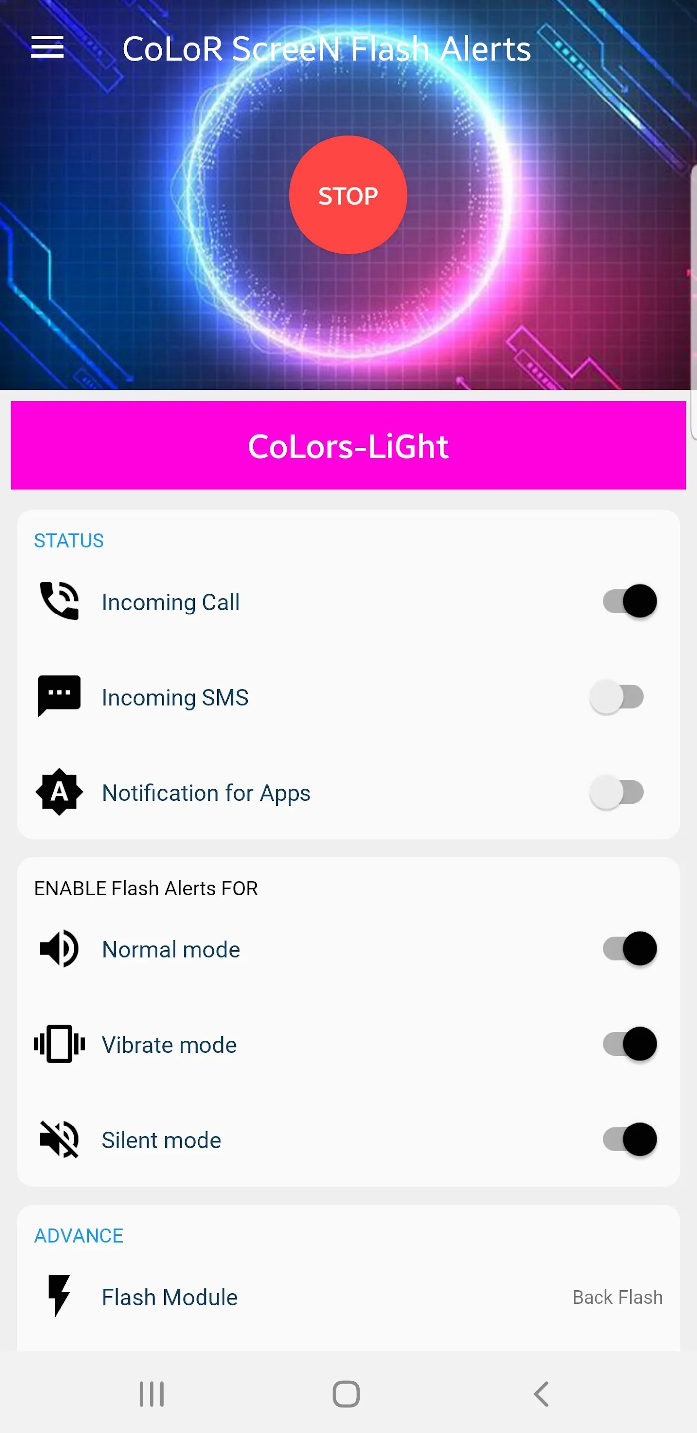 Ringtone iphone Flash on call | Indus Appstore | Screenshot