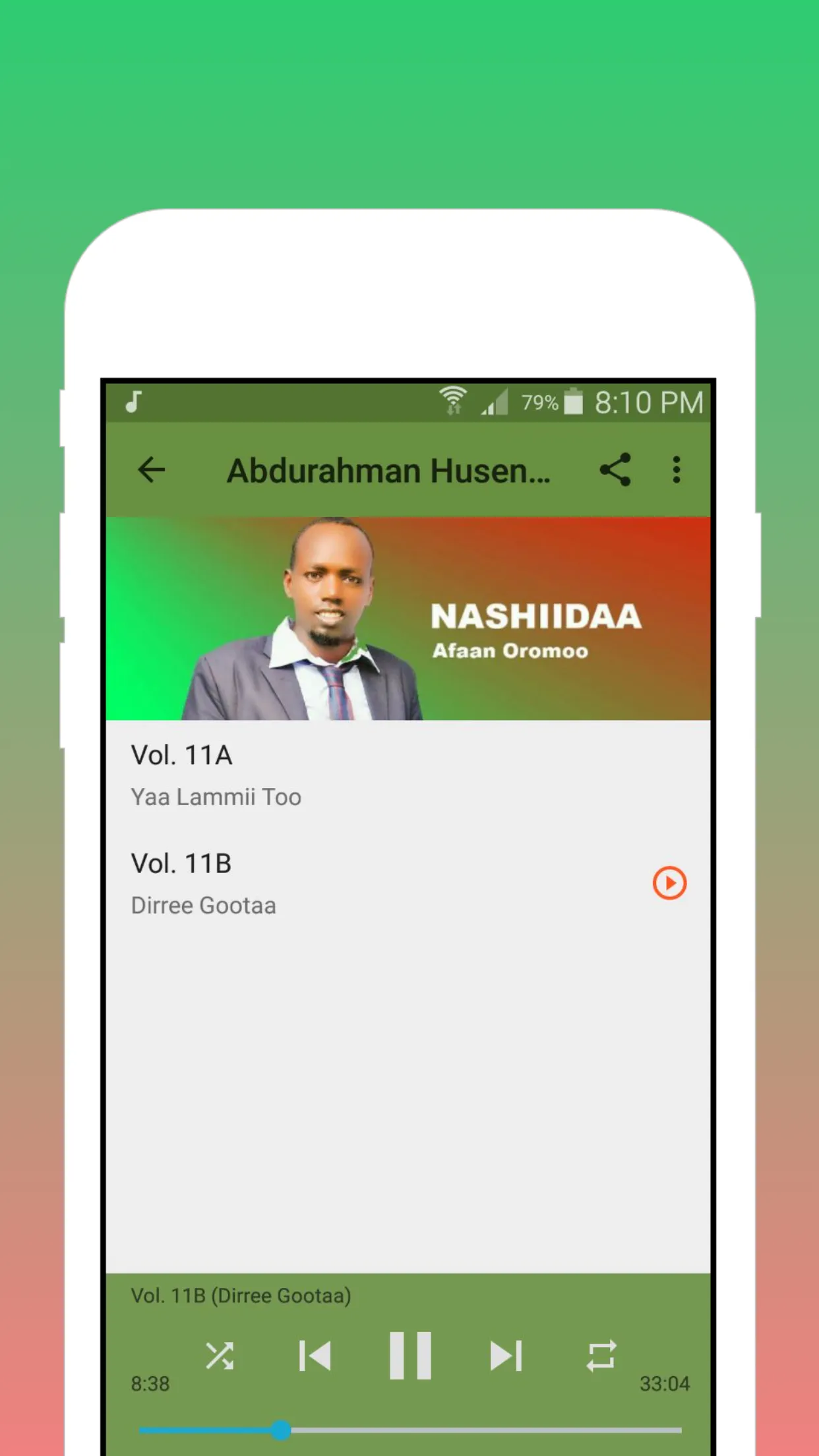 Abdurahman Husen - Nashiidaa | Indus Appstore | Screenshot