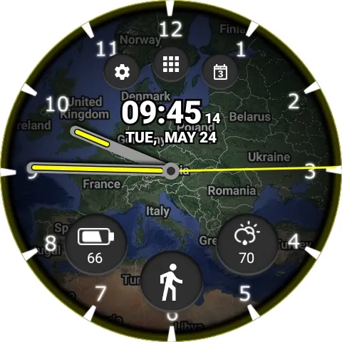 Atlas Watch Face | Indus Appstore | Screenshot