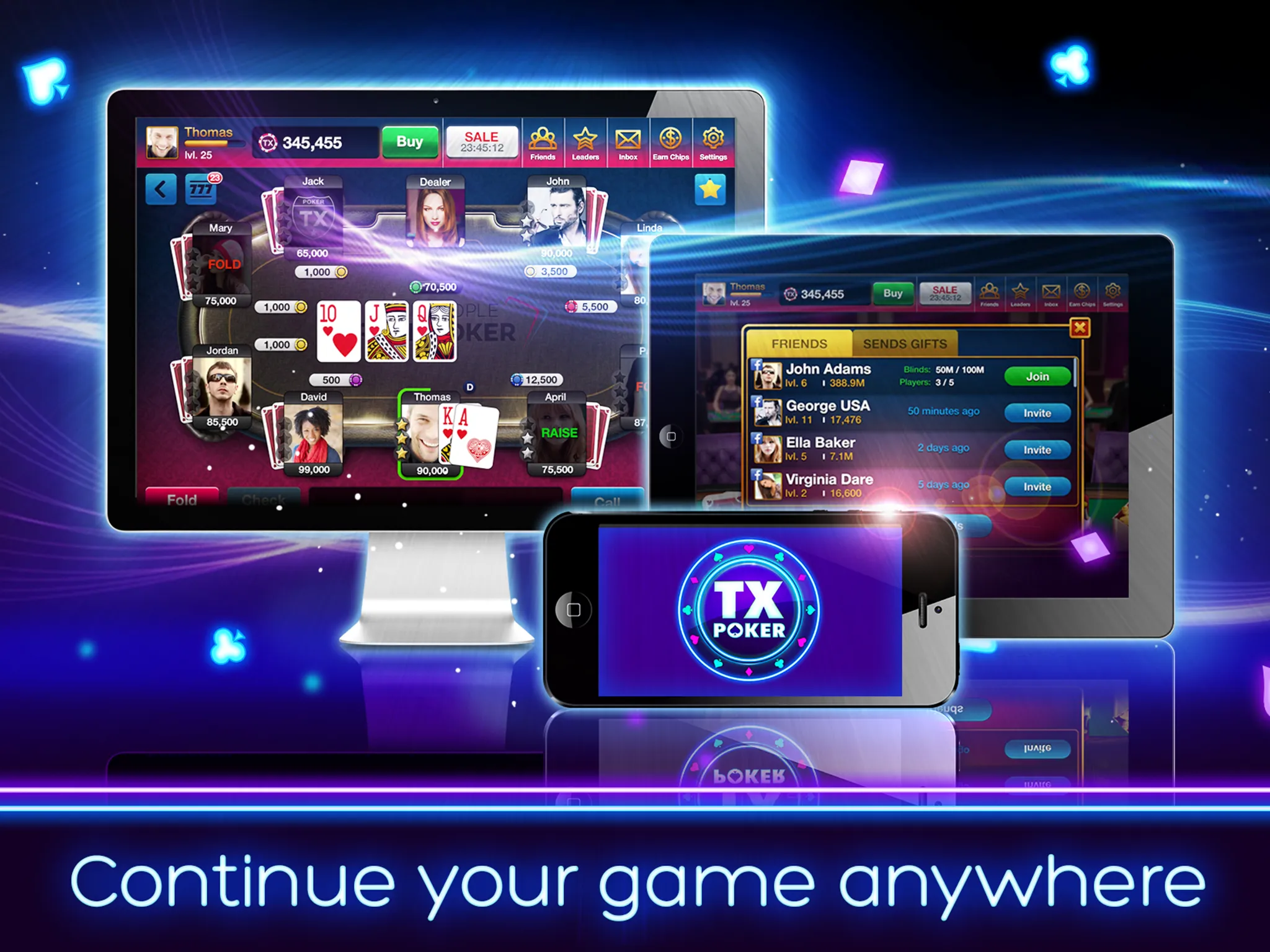 TX Poker - Texas Holdem Poker | Indus Appstore | Screenshot