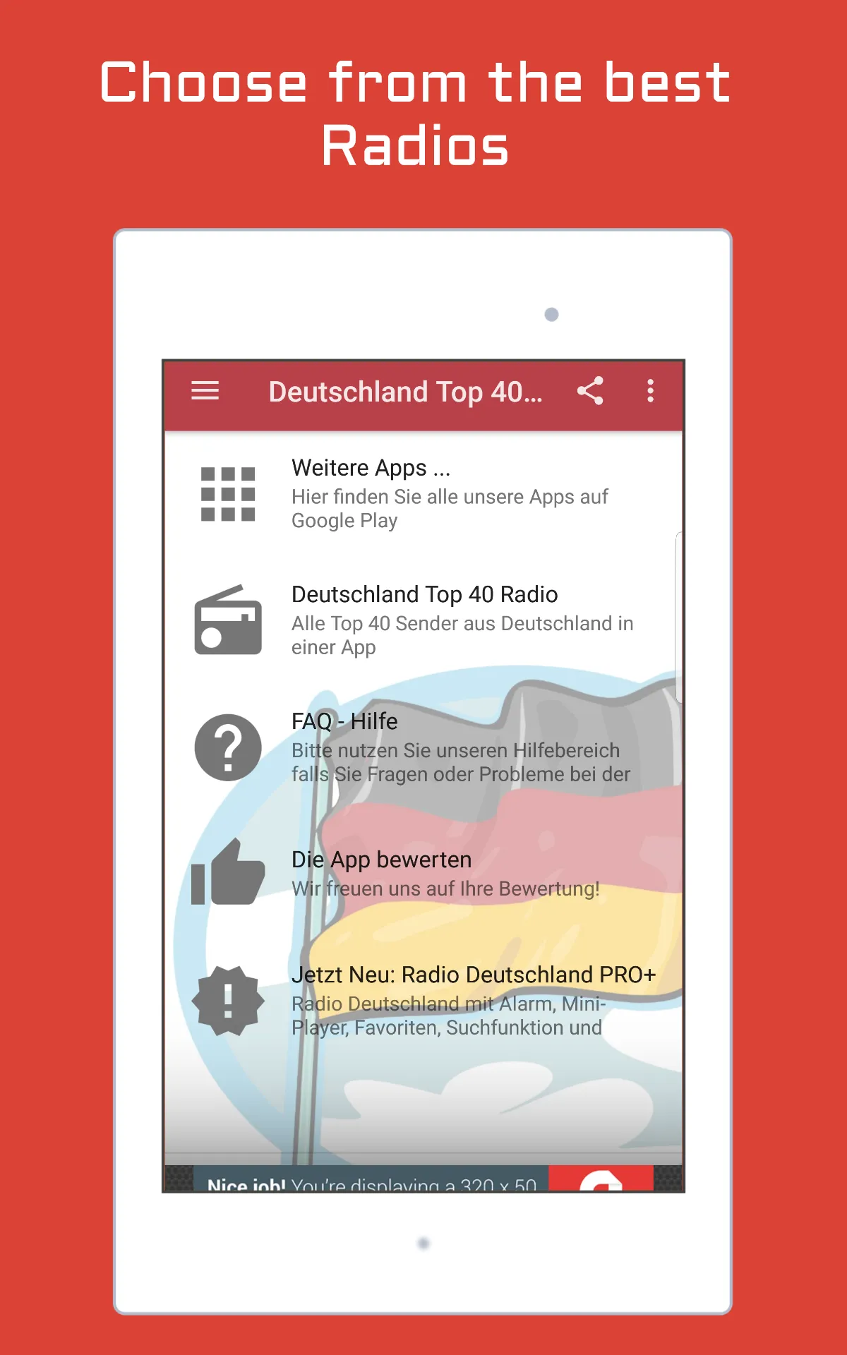 Deutschland Hit Radiosender | Indus Appstore | Screenshot