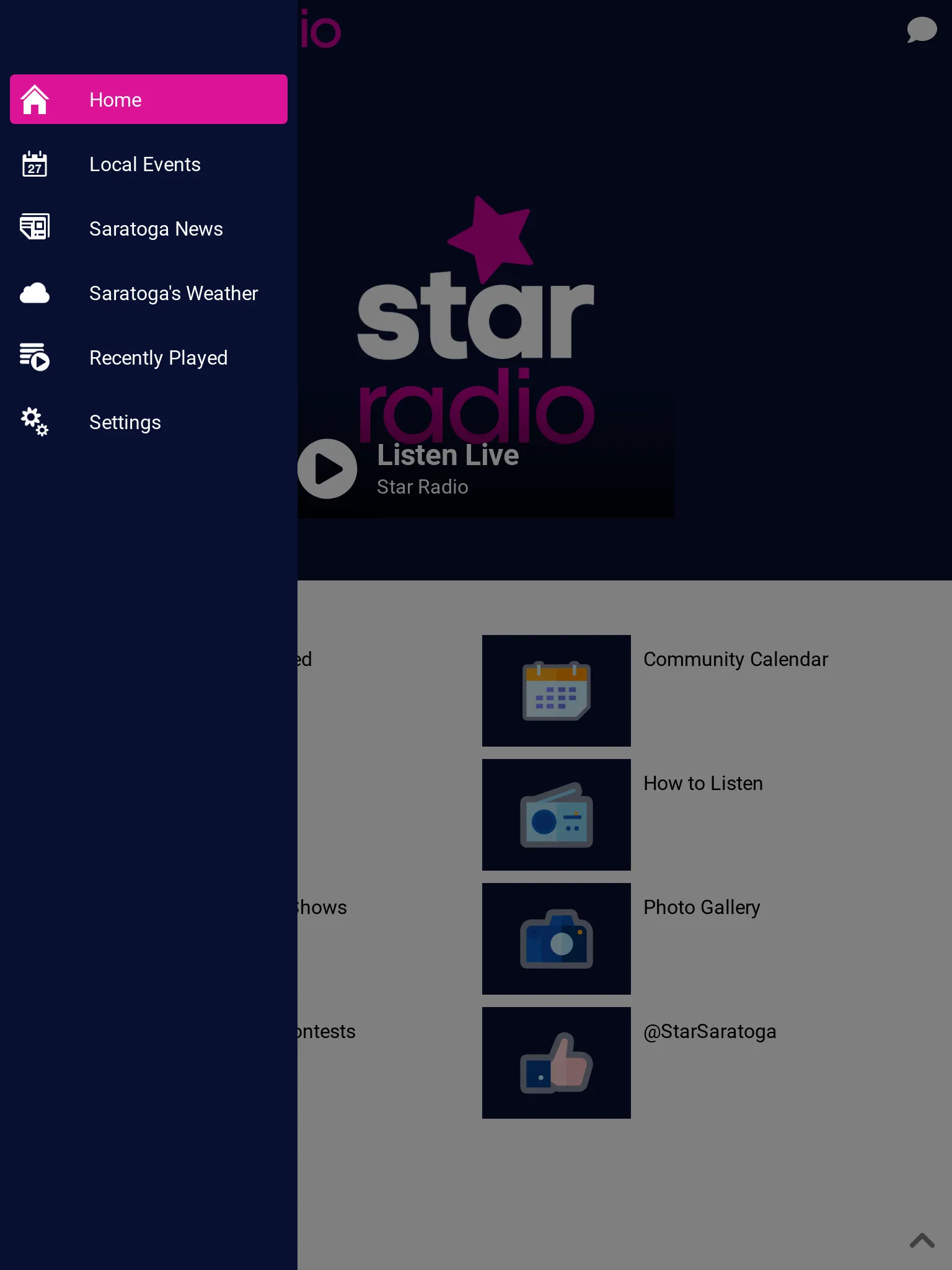 Star Radio - Saratoga | Indus Appstore | Screenshot