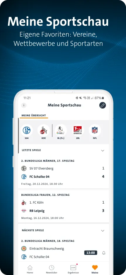 SPORTSCHAU | Indus Appstore | Screenshot