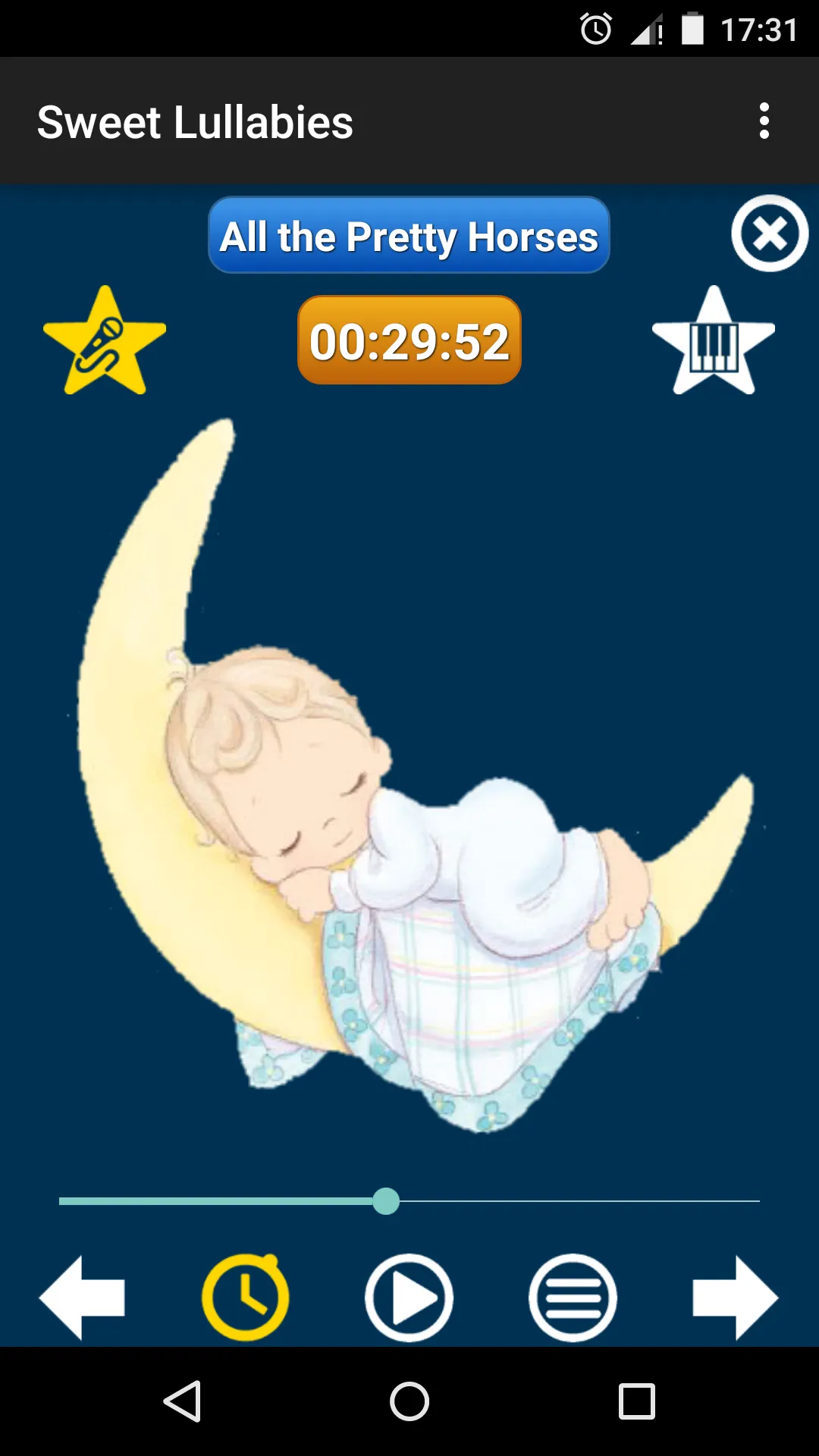 Sweet Lullabies: Voice & Piano | Indus Appstore | Screenshot