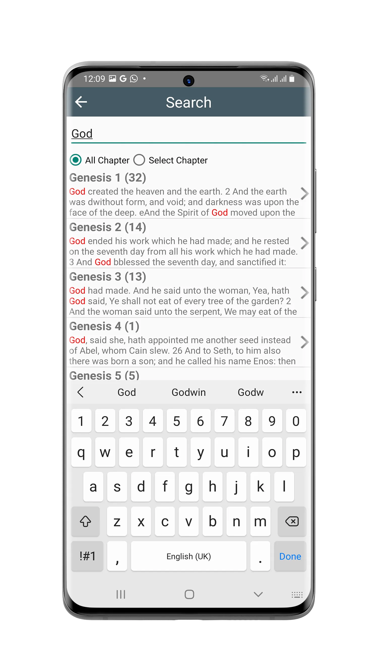 Bible Cross References | Indus Appstore | Screenshot