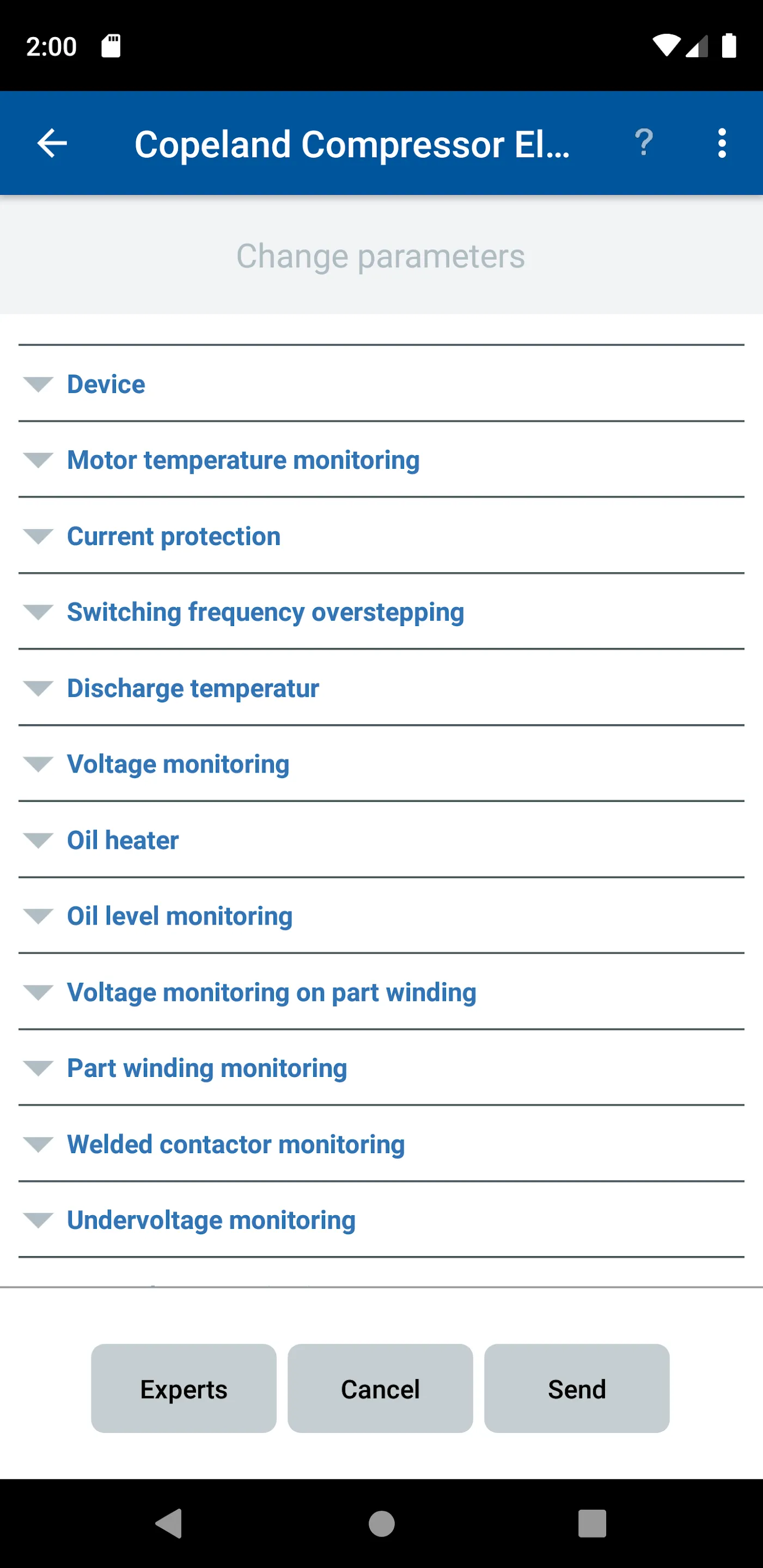 Copeland™ compressor electroni | Indus Appstore | Screenshot