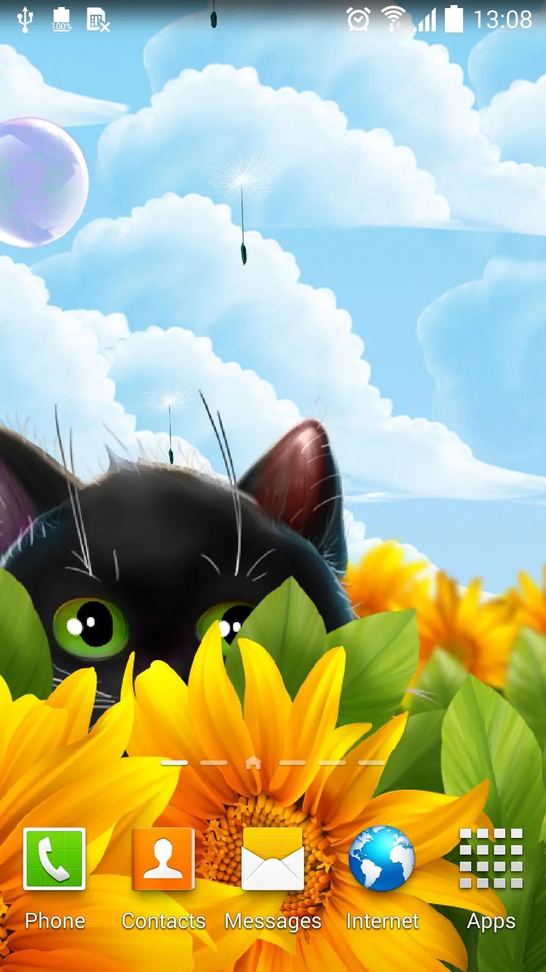 Cute Kitten Live Wallpaper | Indus Appstore | Screenshot