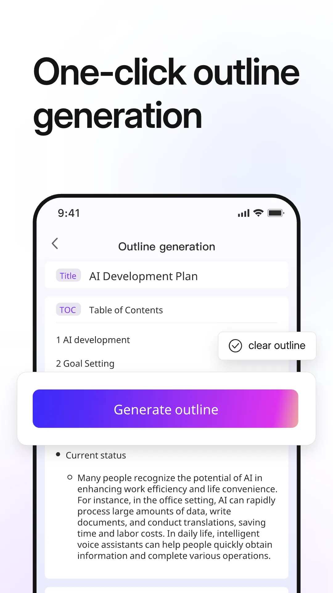 AiPPT- AI Presentation Maker | Indus Appstore | Screenshot