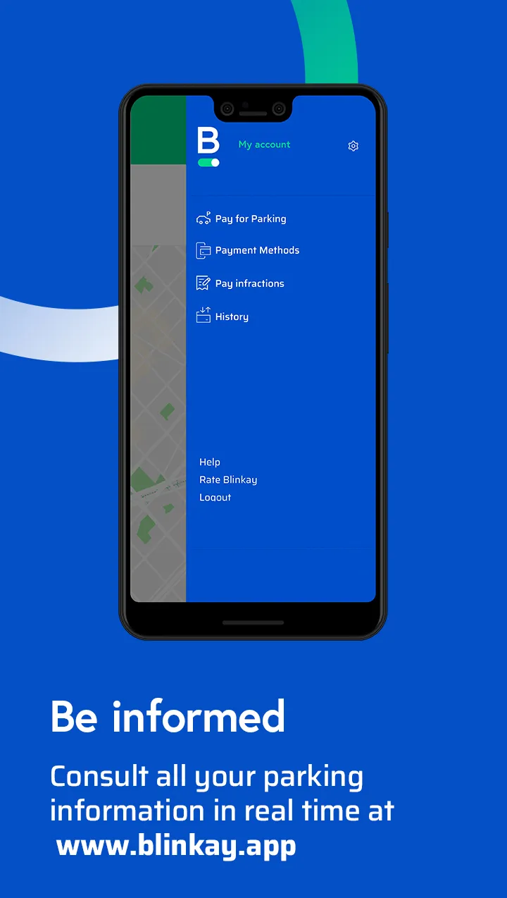 Blinkay - Smart Parking app | Indus Appstore | Screenshot