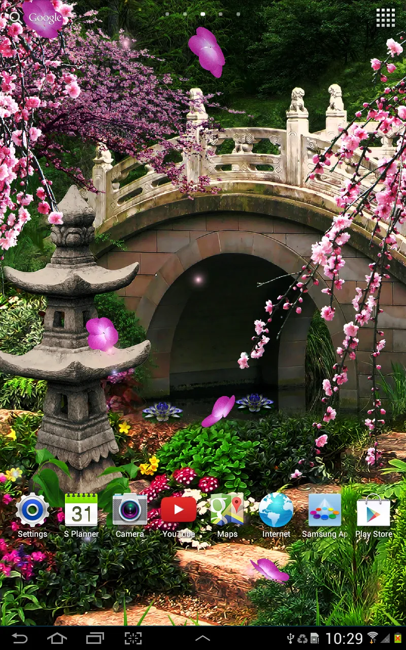 Sakura Live Wallpaper | Indus Appstore | Screenshot