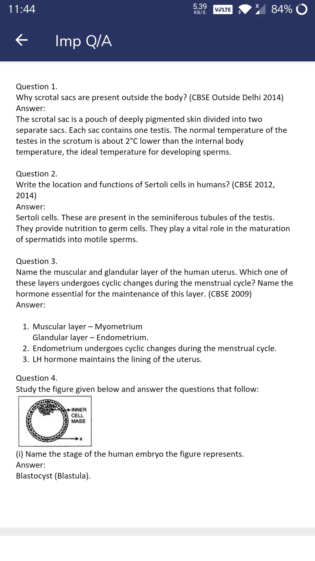 12th Biology Solution | Notes | Indus Appstore | Screenshot