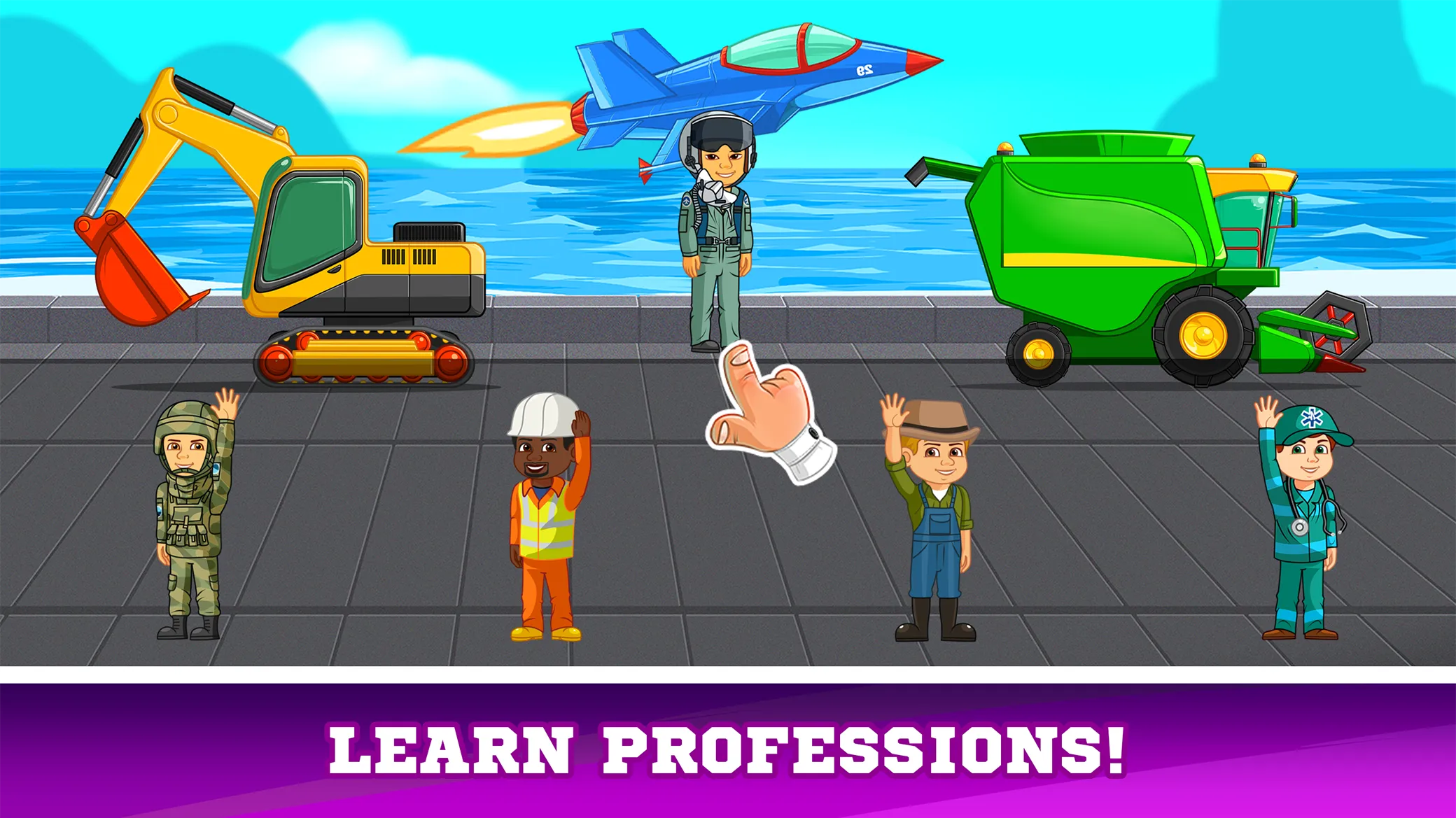 Kids Cars Games build a truck | Indus Appstore | Screenshot