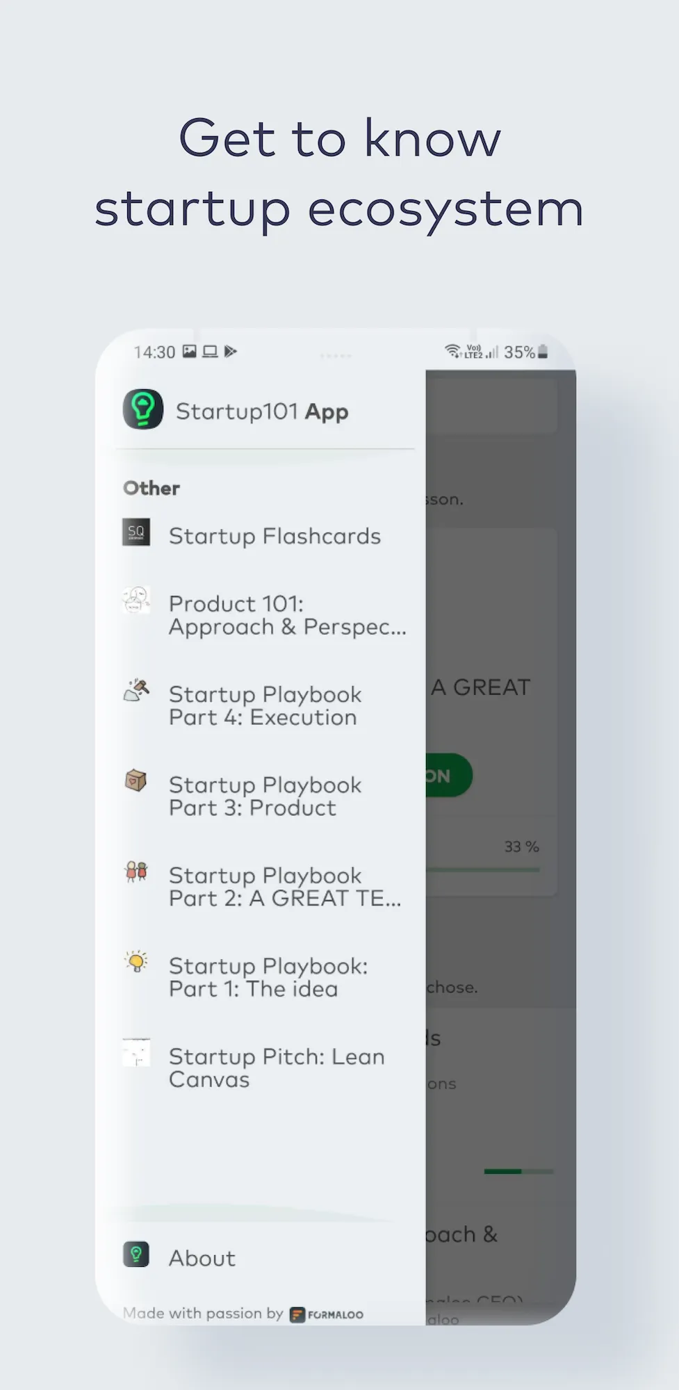 Startup 101 | Indus Appstore | Screenshot