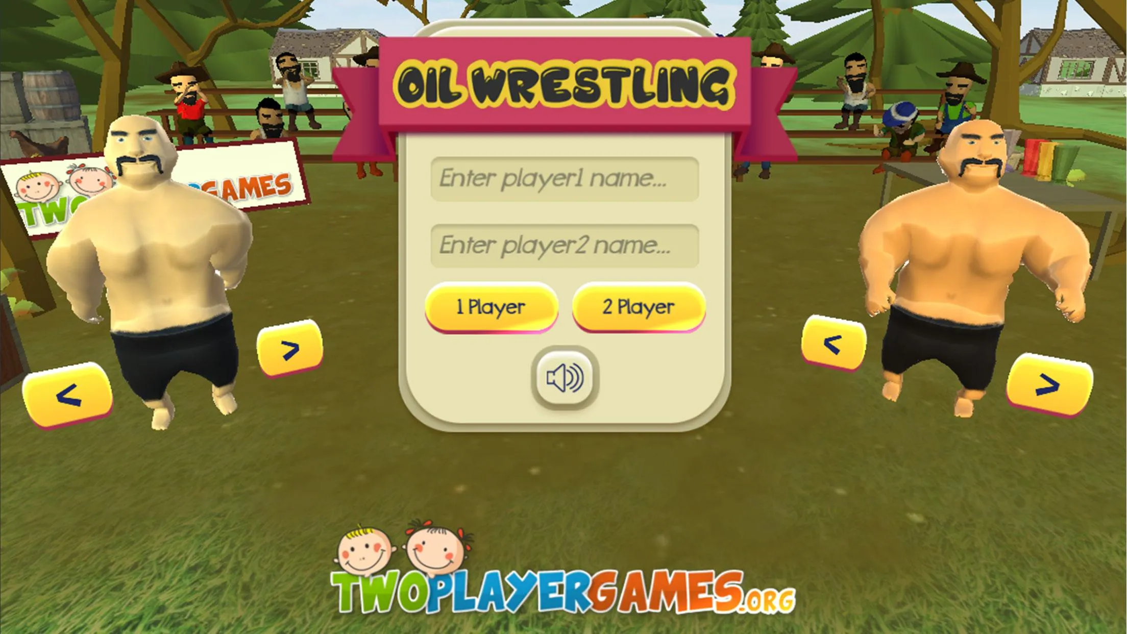 Oil Wrestling - 2 Player | Indus Appstore | Screenshot