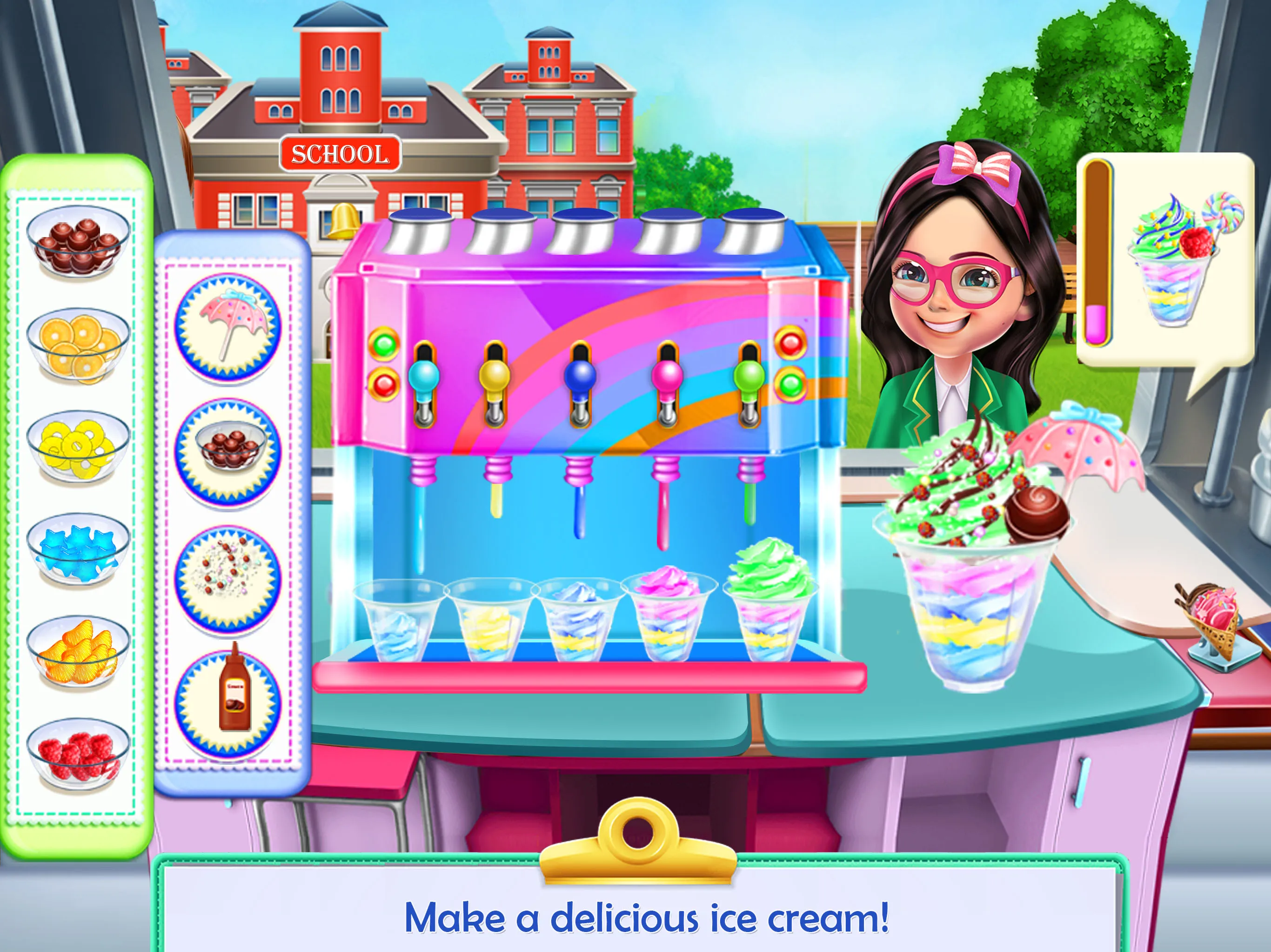 School food truck cooking | Indus Appstore | Screenshot