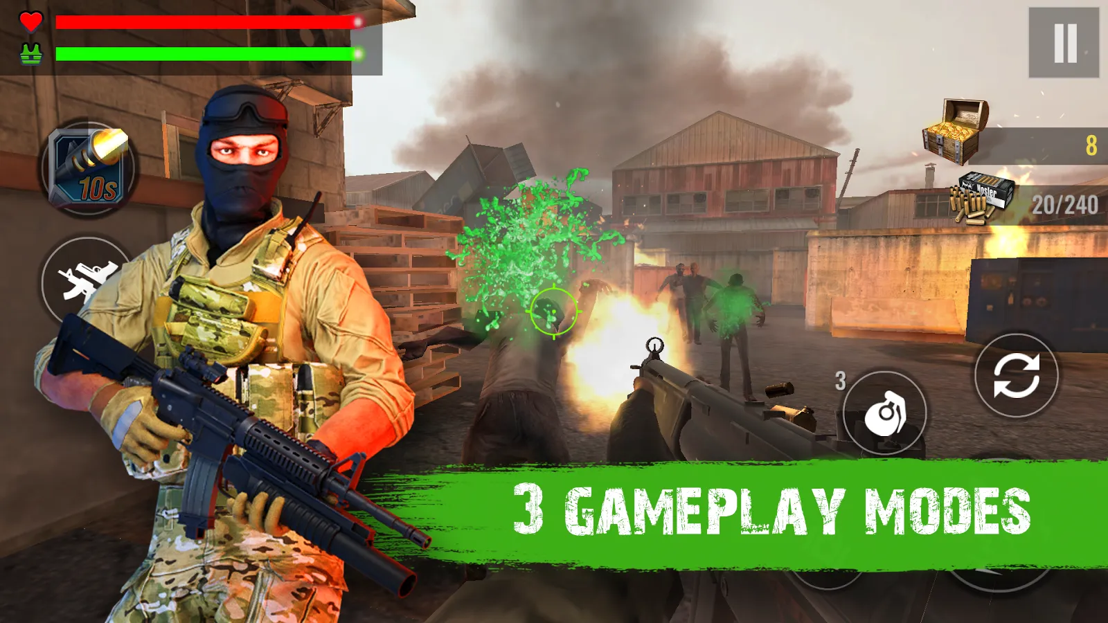 Zombie Shooter Hell 4 Survival | Indus Appstore | Screenshot