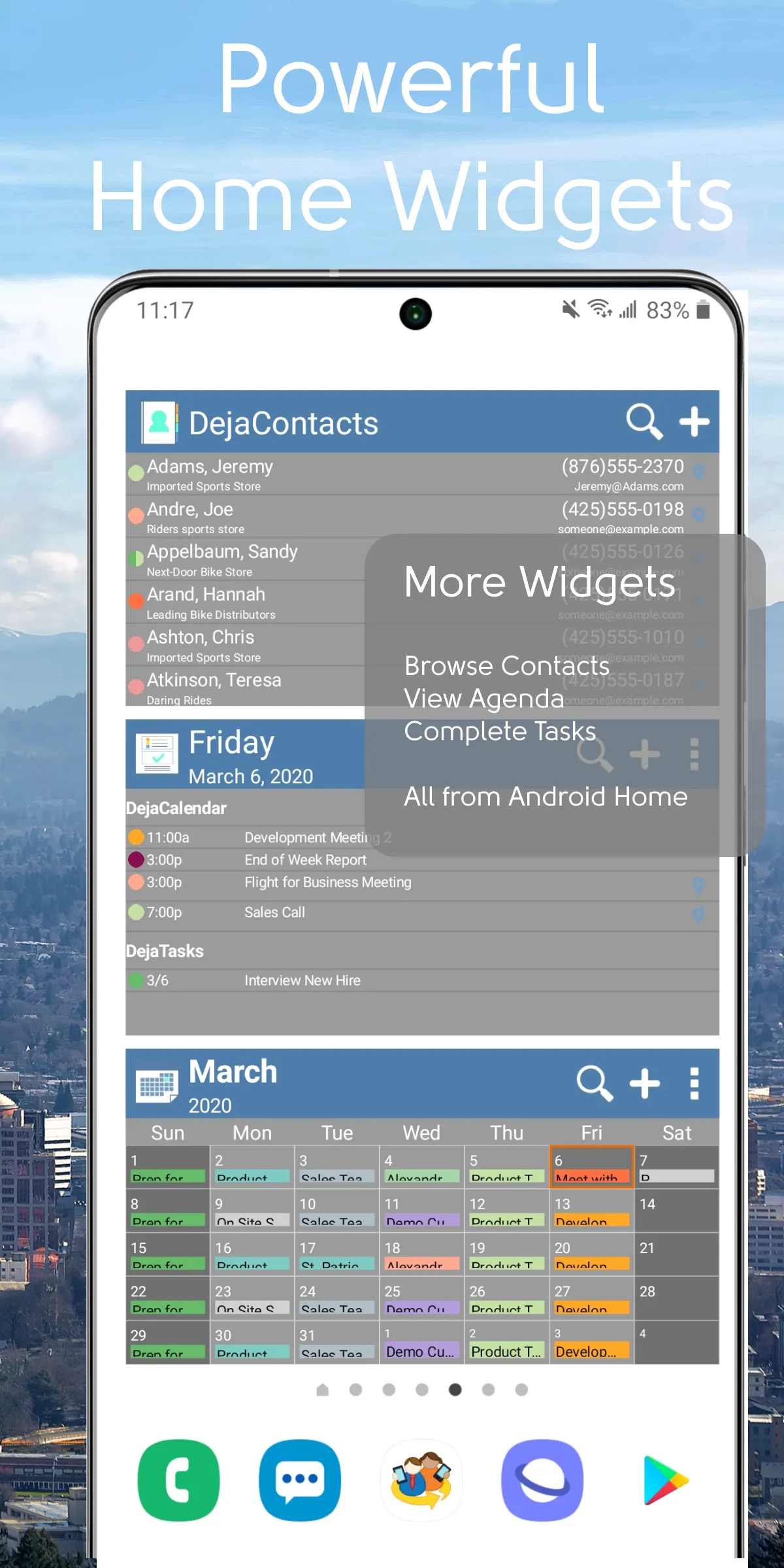 DejaOffice CRM with PC Sync | Indus Appstore | Screenshot