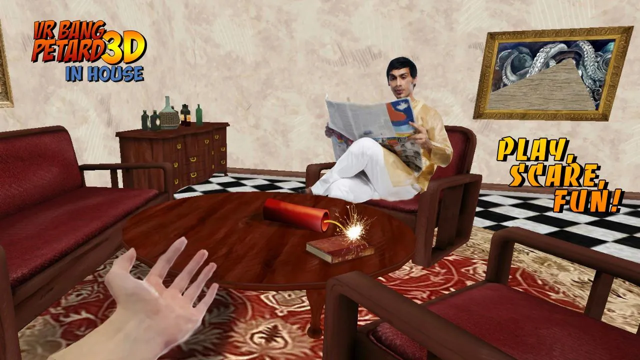 VR Bang Petard 3D in House | Indus Appstore | Screenshot