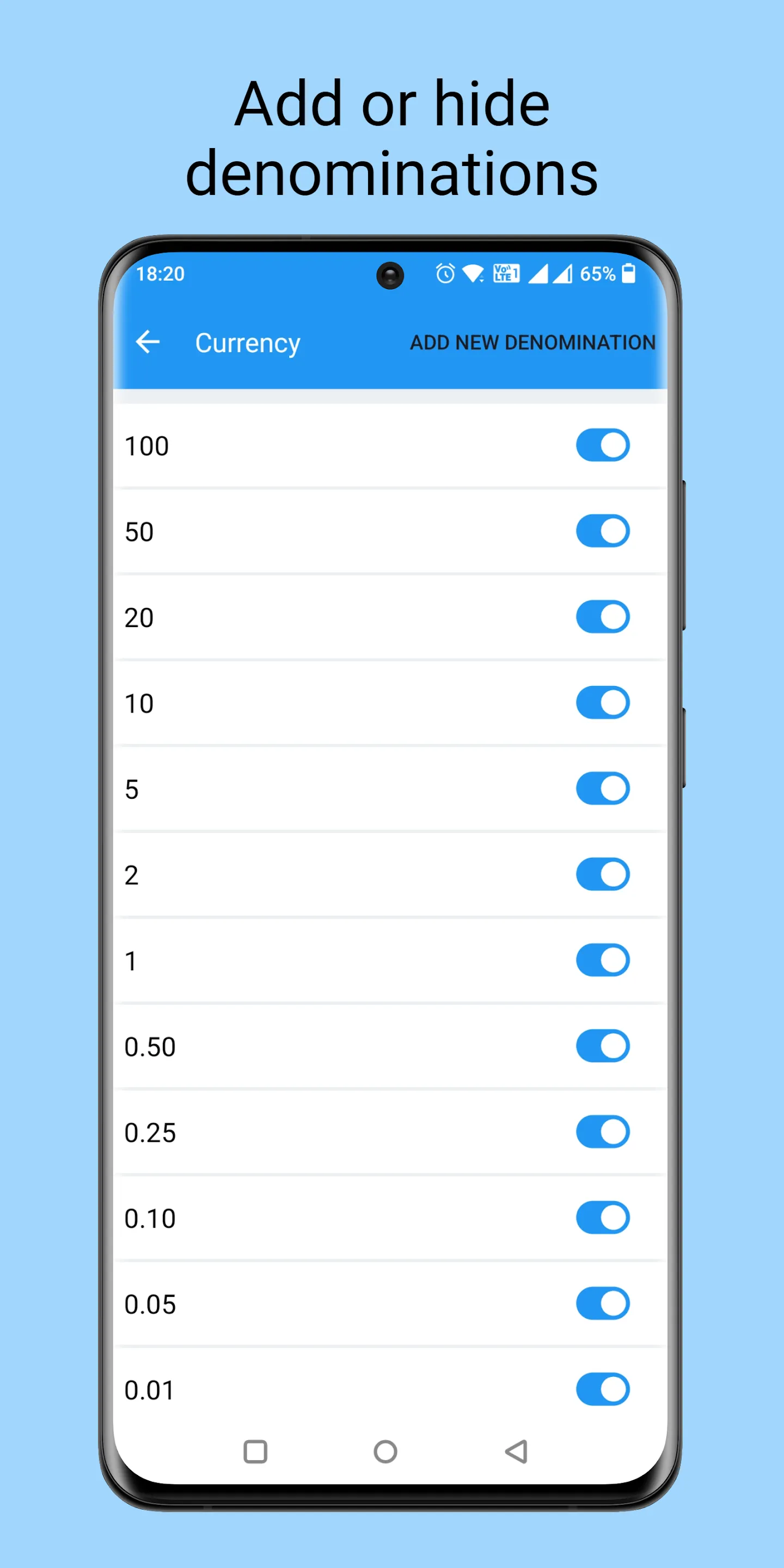 Cash Calculator- money counter | Indus Appstore | Screenshot