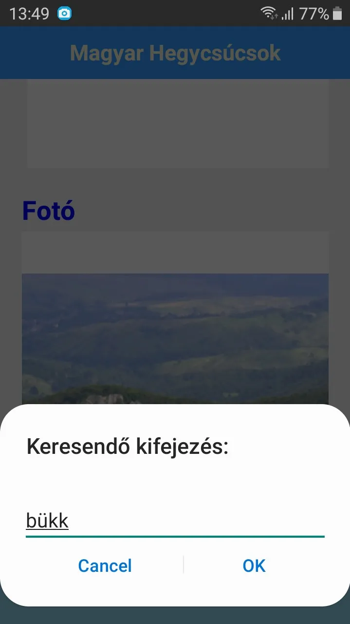 Magyar Hegycsúcsok | Indus Appstore | Screenshot