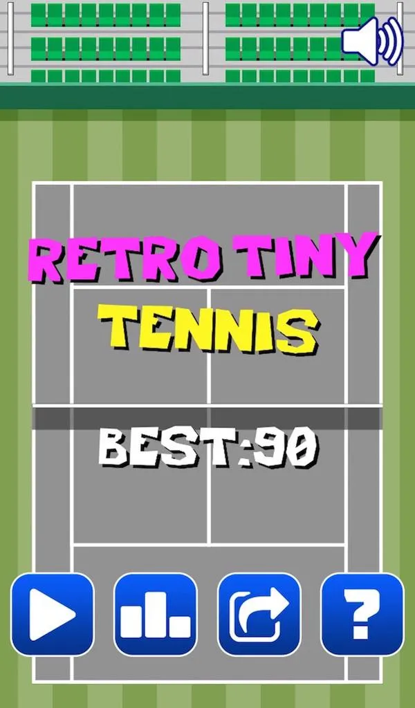 Retro Tiny Tennis | Indus Appstore | Screenshot