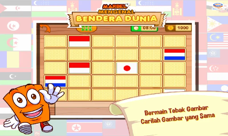 Marbel Belajar Bendera Negara | Indus Appstore | Screenshot