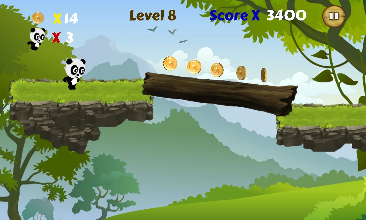 Jungle Panda Run | Indus Appstore | Screenshot