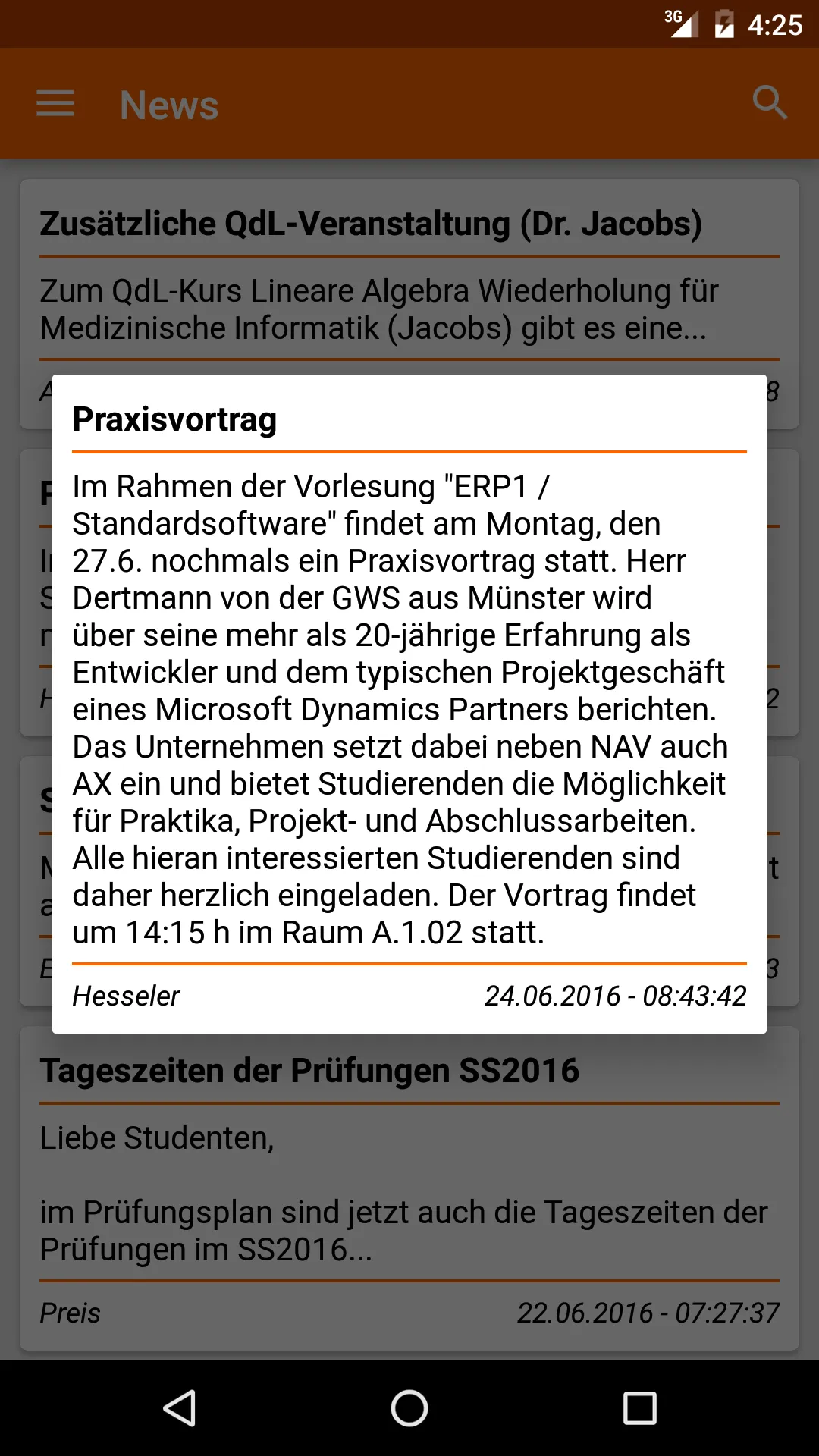 FH Dortmund FB4 | Indus Appstore | Screenshot