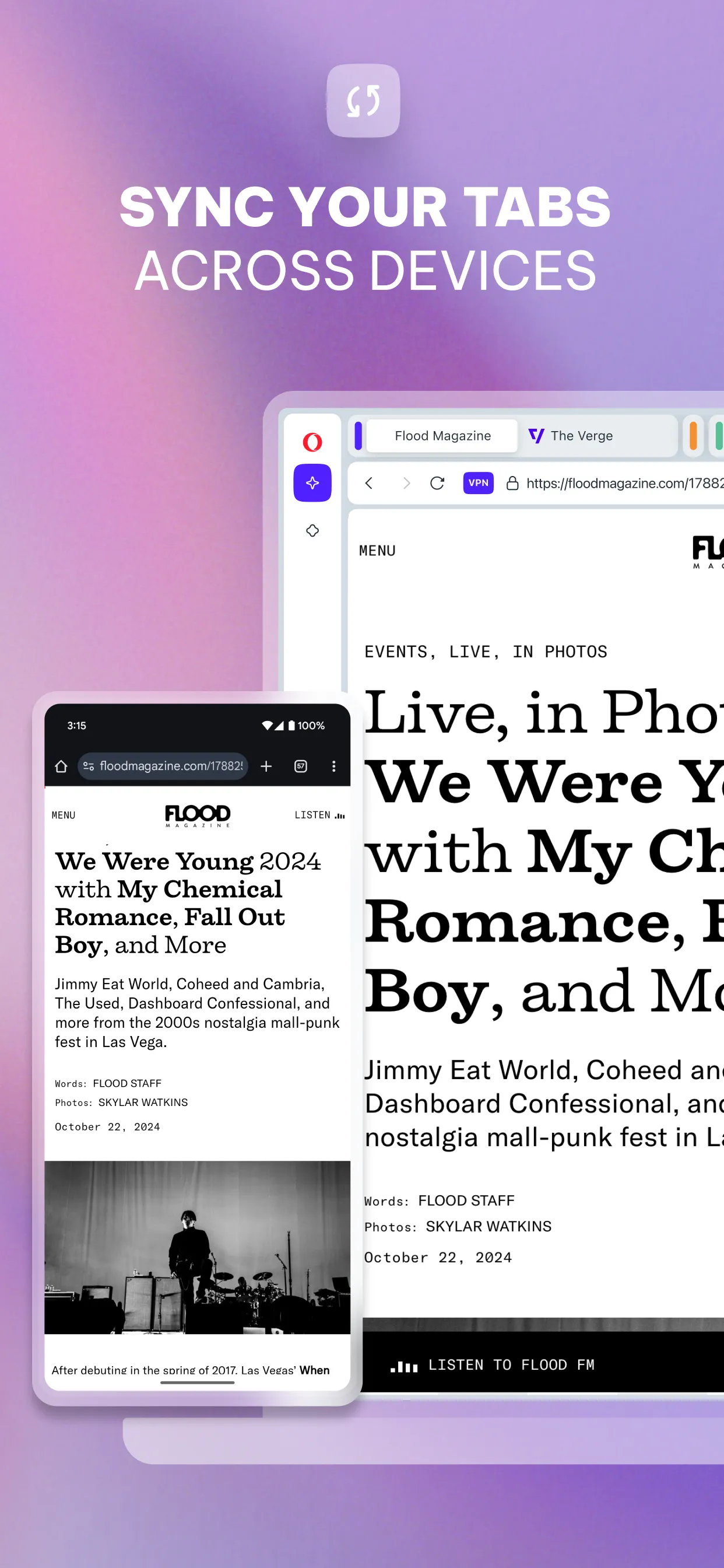 Opera browser with AI & VPN | Indus Appstore | Screenshot