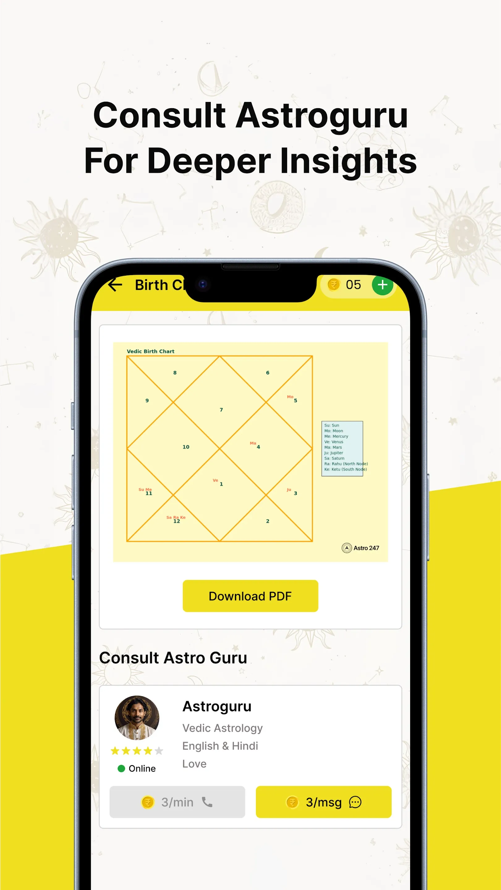 Astro247: 24x7 AI Astrology | Indus Appstore | Screenshot