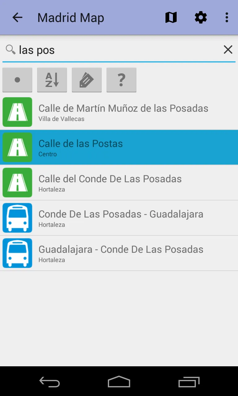 Madrid Offline City Map Lite | Indus Appstore | Screenshot