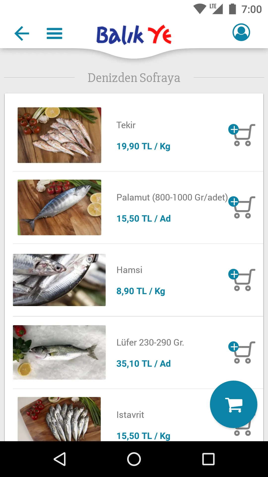 BalıkYe - Online Balık Marketi | Indus Appstore | Screenshot