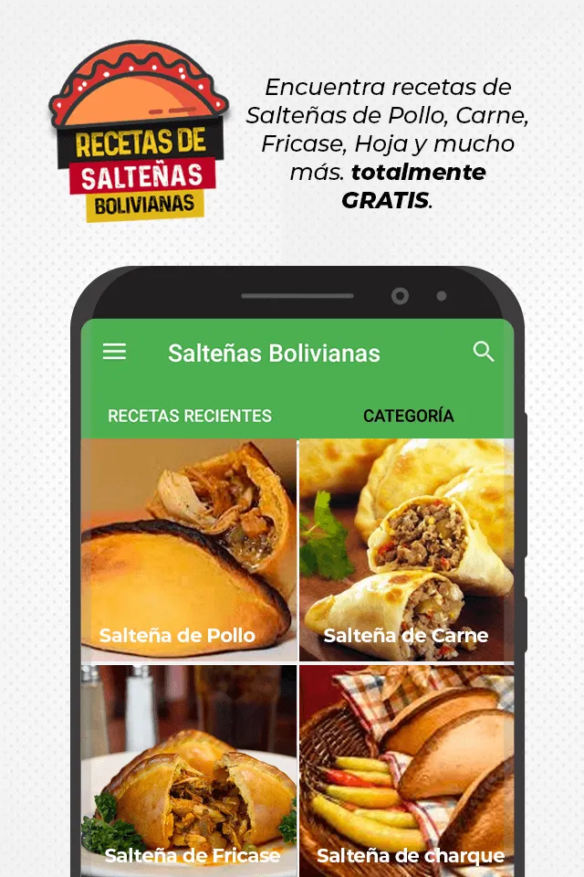 Receta de Salteñas Bolivianas | Indus Appstore | Screenshot