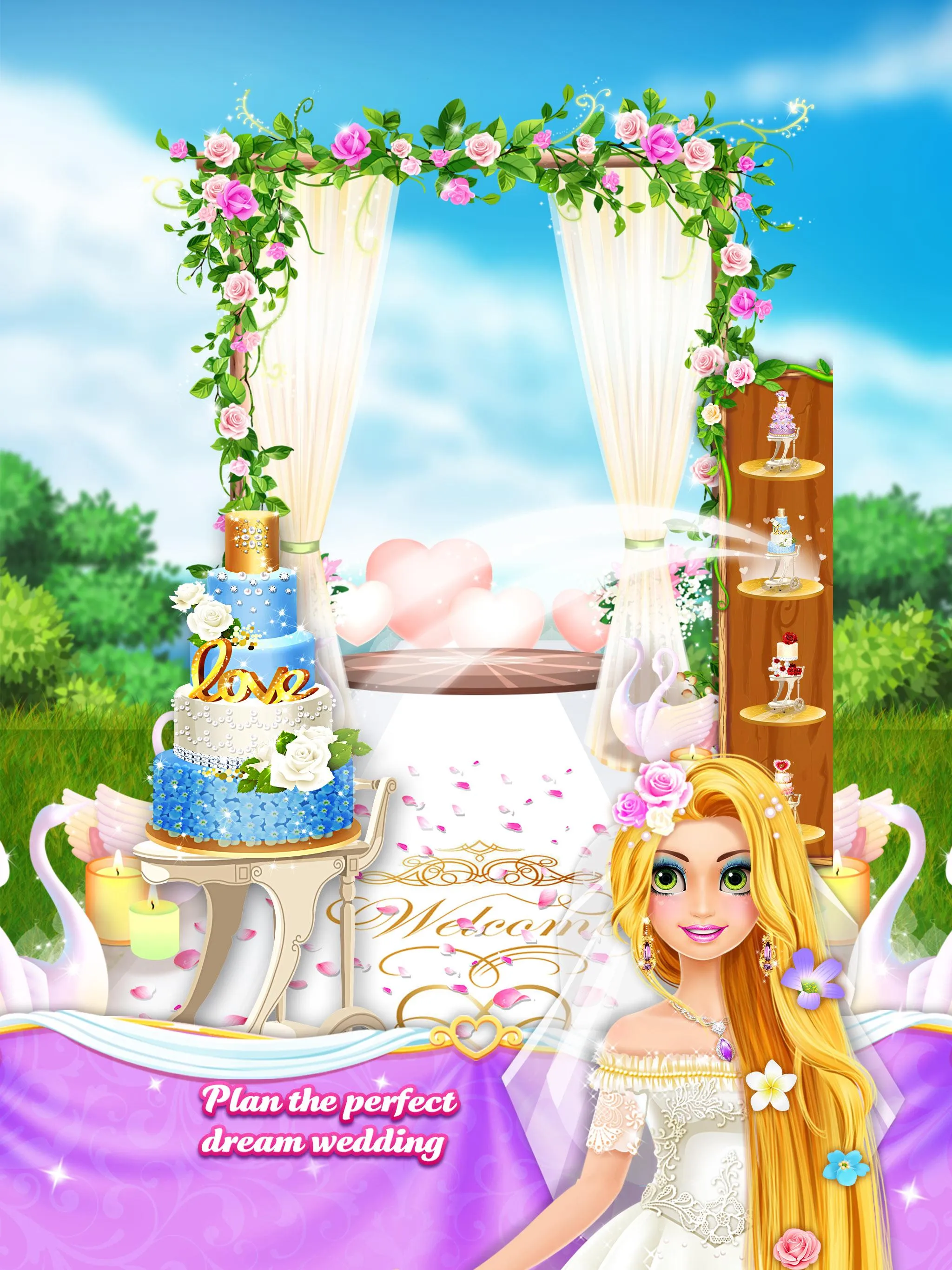 Long Hair Princess Wedding | Indus Appstore | Screenshot