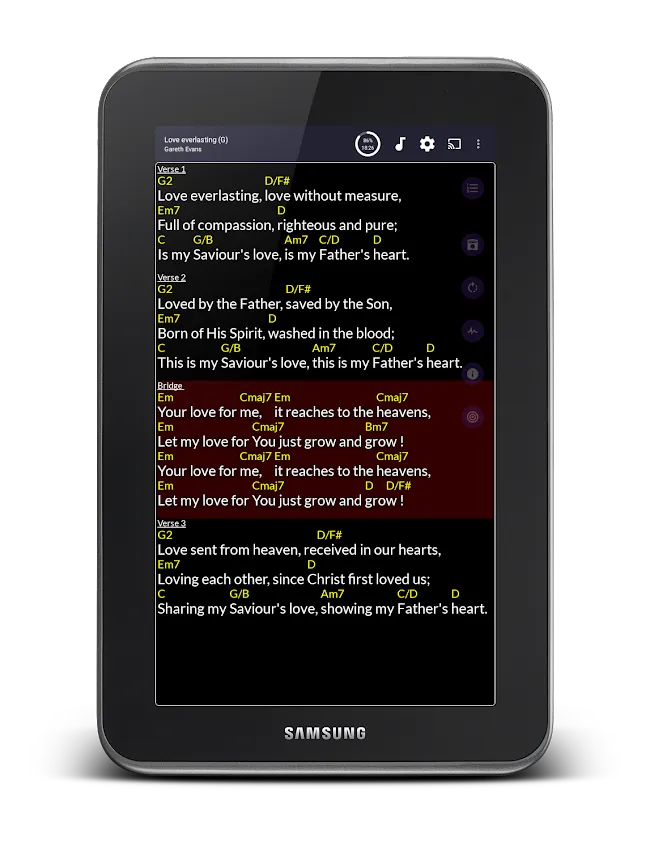 OpenSongApp - Songbook | Indus Appstore | Screenshot