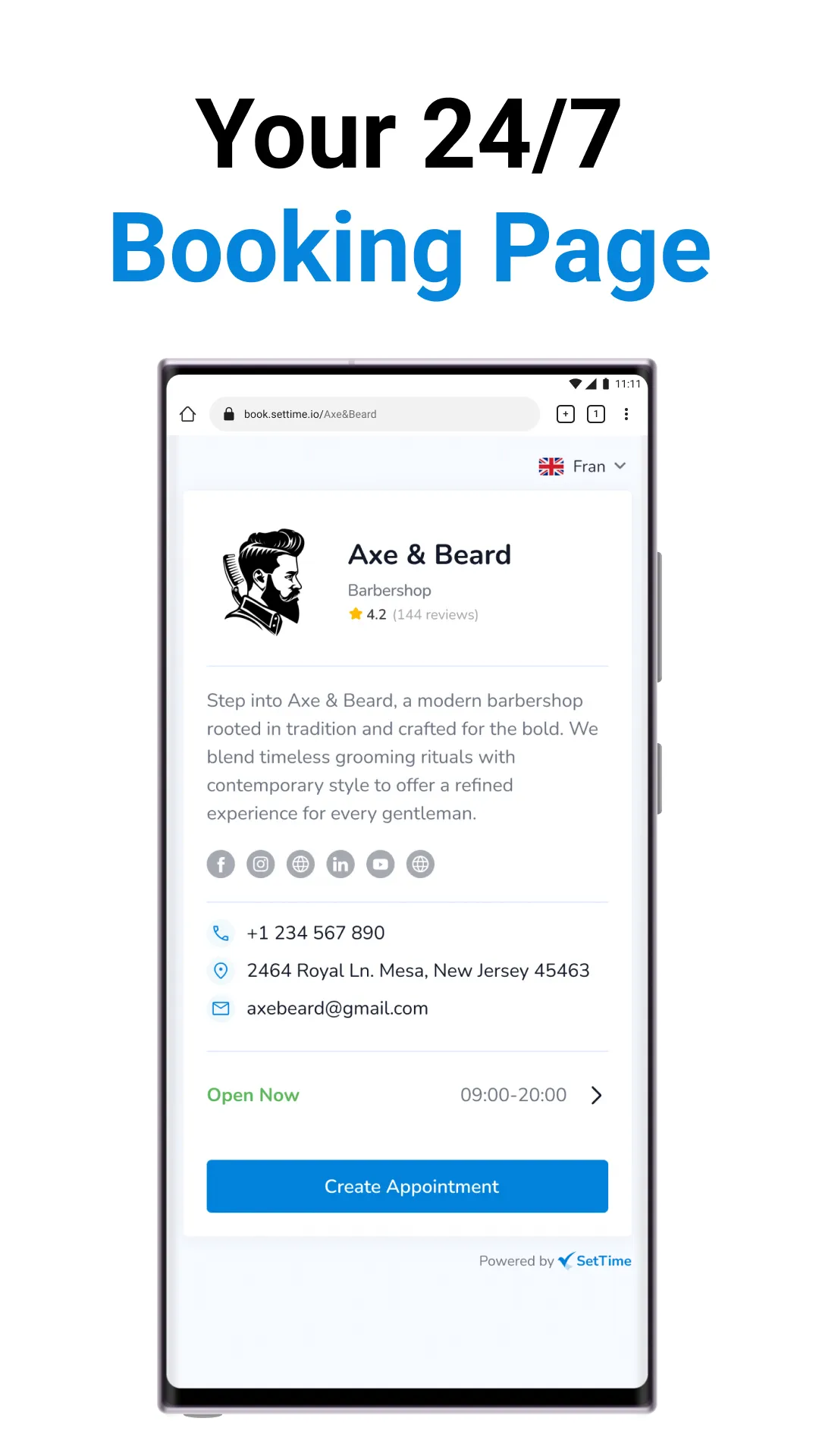 SetTime Appointment Scheduler | Indus Appstore | Screenshot