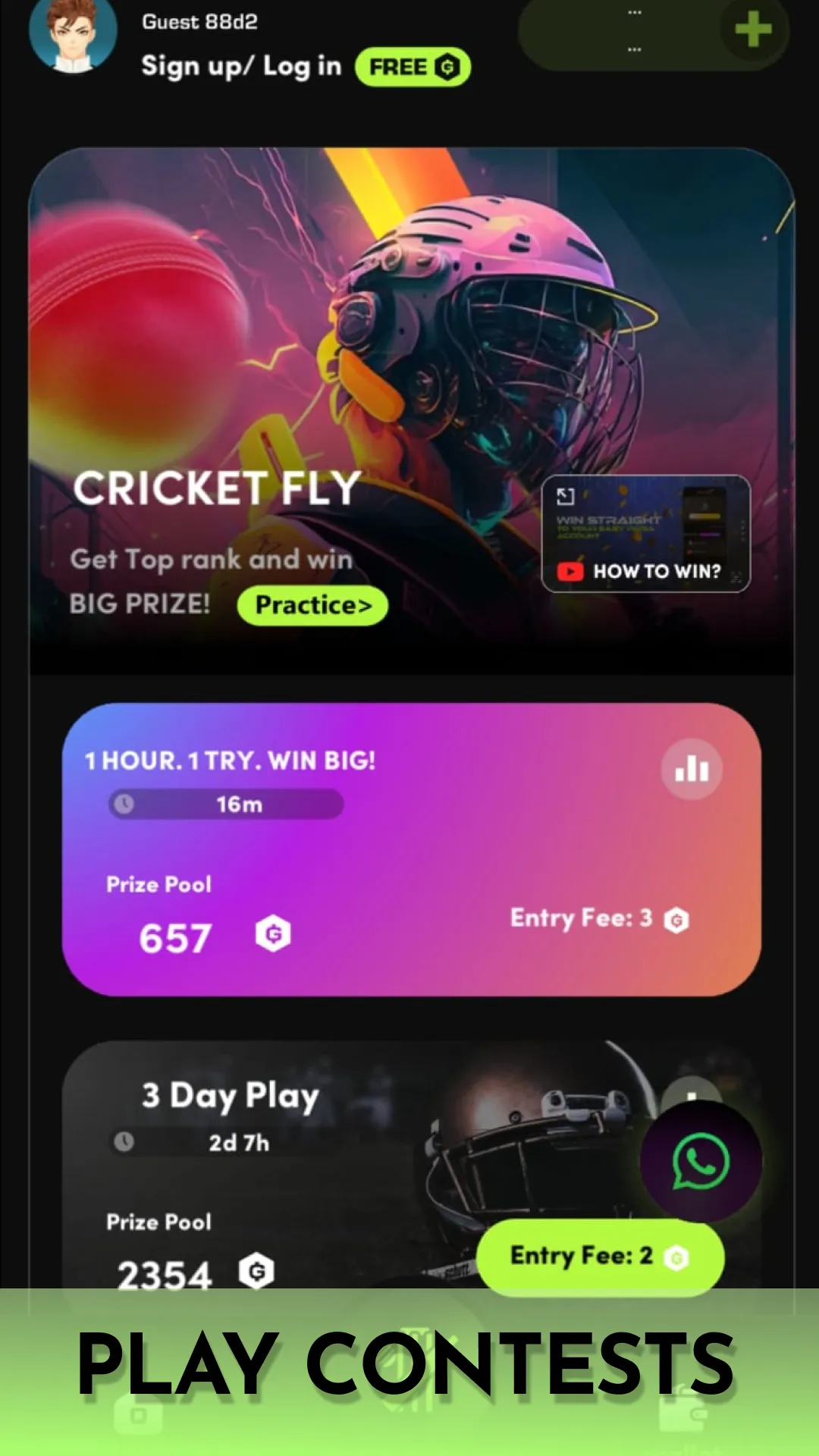 Cricket Fly x Gamifly | Indus Appstore | Screenshot