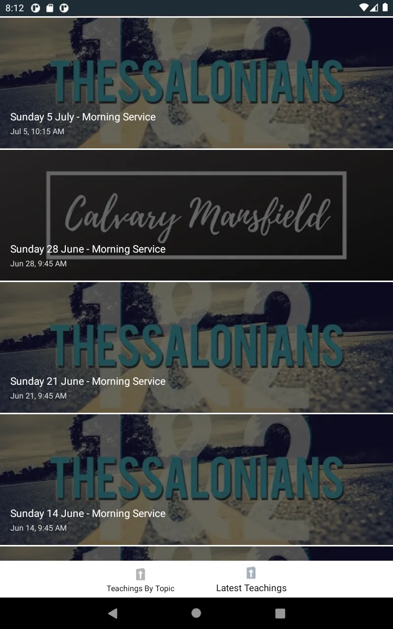 Calvary Mansfield | Indus Appstore | Screenshot