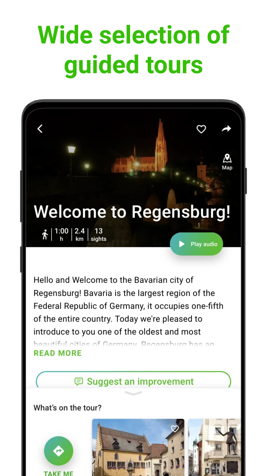 Regensburg SmartGuide | Indus Appstore | Screenshot