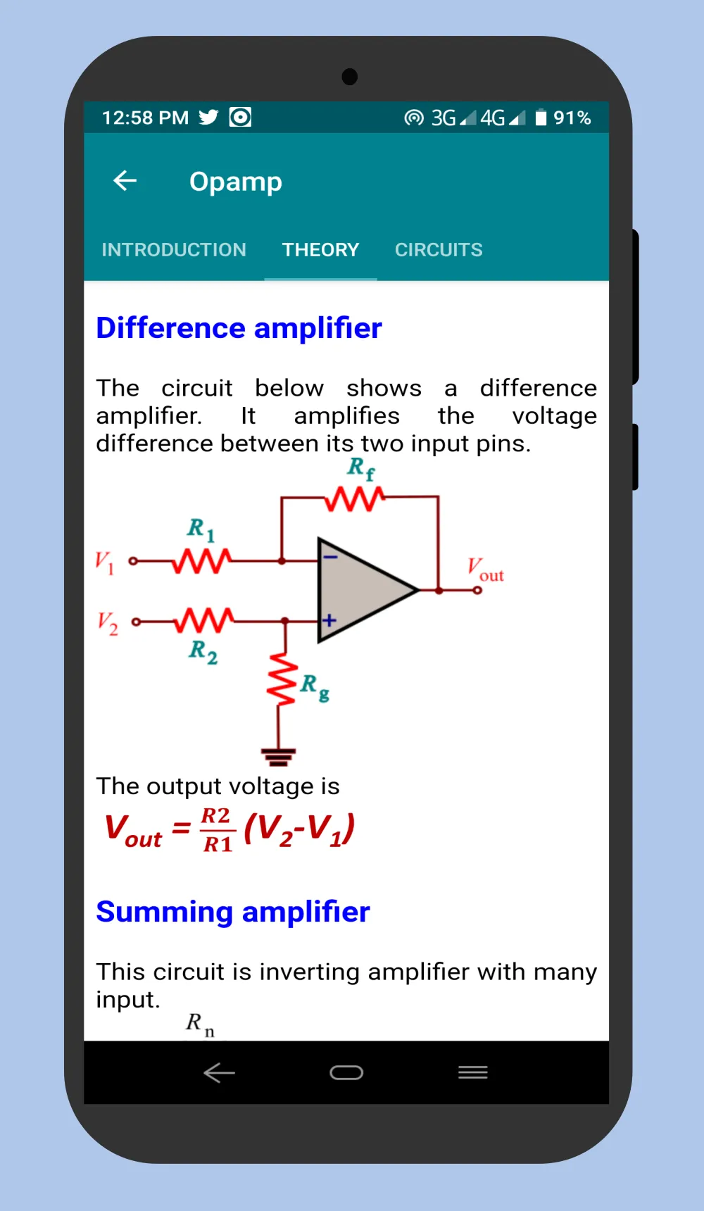 Basic Electronics: Study guide | Indus Appstore | Screenshot