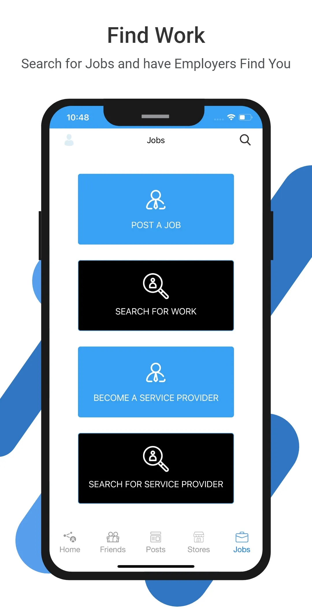 aBlueC: Find Job Work Products | Indus Appstore | Screenshot