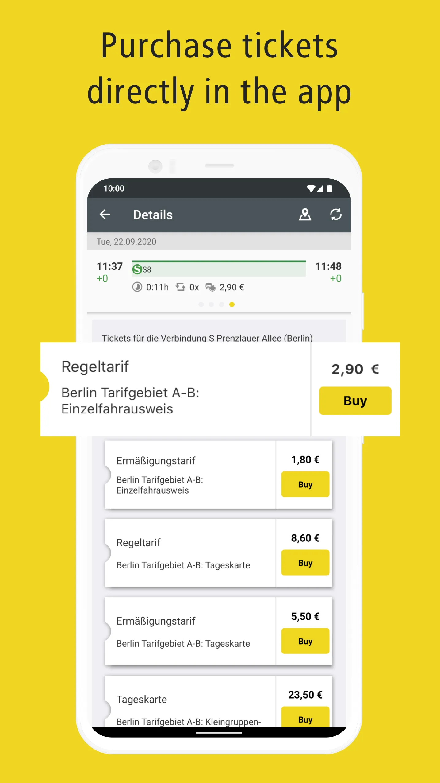 BVG Fahrinfo: Route planner | Indus Appstore | Screenshot