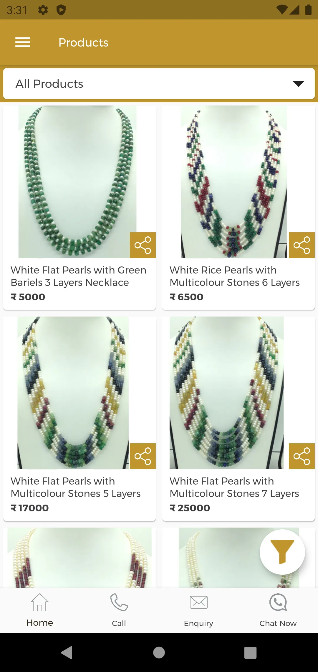 Jagdamba Pearls - Jewelry Shop | Indus Appstore | Screenshot