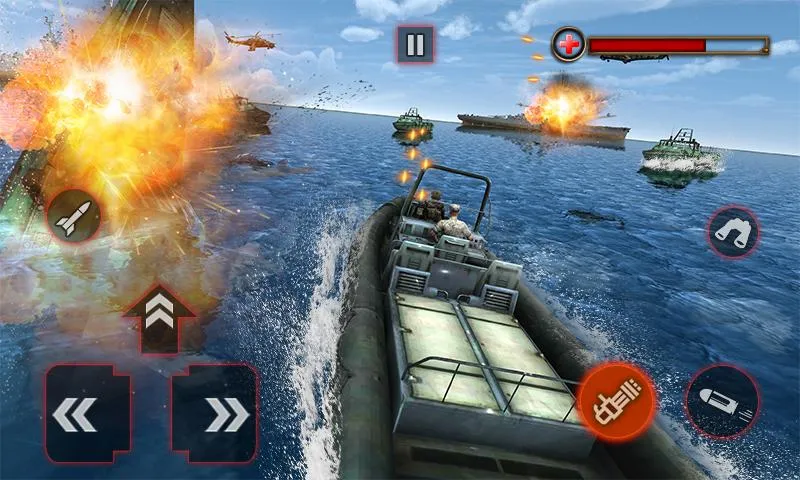 D-Day World War Naval Game | Indus Appstore | Screenshot